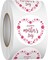 500 Pcs Happy Mother's Day Stickers - 1.5" Colorful Floral Labels on a Roll - Self-Adhesive, Residue-Free Decorative Seals for Gifts, Bakery, and Crafts